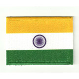 Patch embroidery FLAG LA INDIA  4CM x 3CM