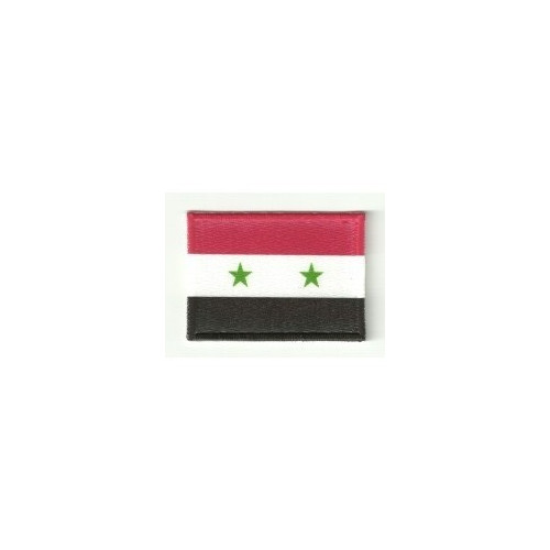 Patch embroidery FLAG SYRIA  4CM x 3CM