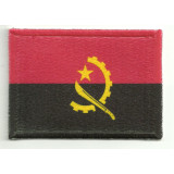 Patch embroidery and textile ANGOLA  5CM x 3CM