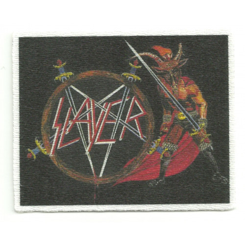 Textile patch SLAYER  7,5cm x 6cm