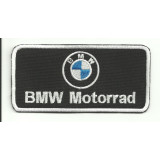 Parche bordado BMW MOTORRAD LOGO 10cm x5cm