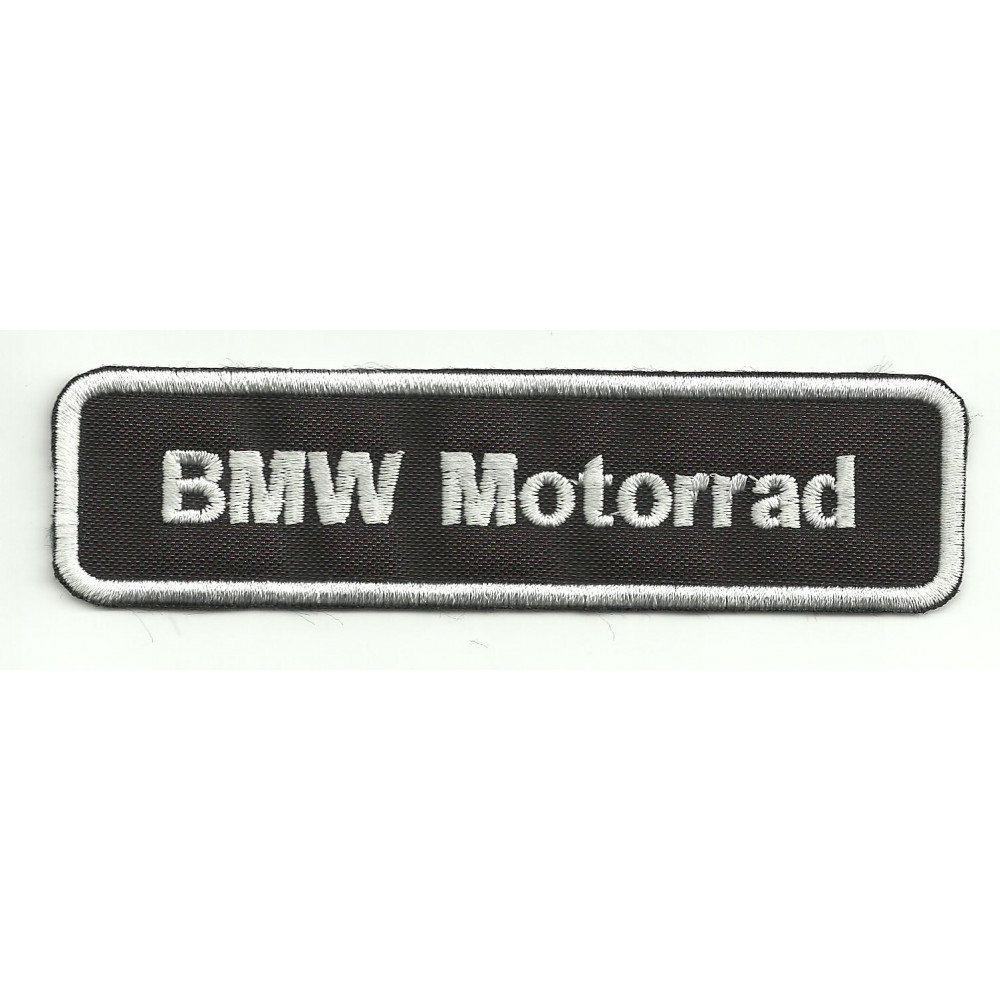 Parche bordado BMW MOTORRAD 12cm x 3cm
