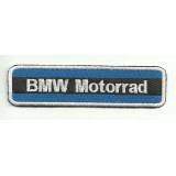 Parche bordado BMW MOTORRAD AZUL 12cm x 3cm