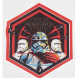 Patch textilo  STAR WARS THE FORCE AWAKENS  7cm x 7,5cm