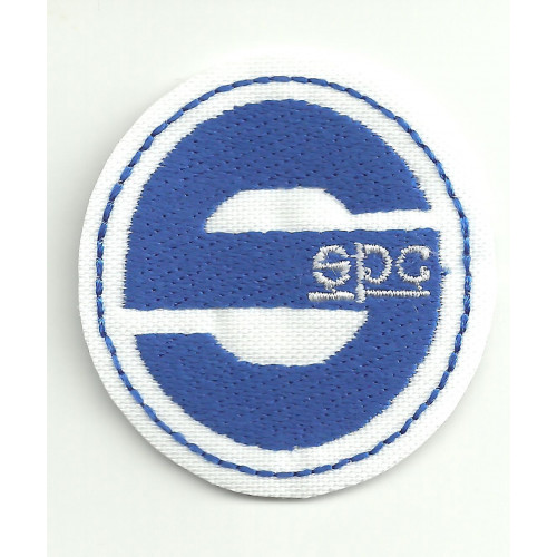 Parche bordado SPARCO LOGO 4cm x 4.5cm