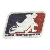 Textile patch AMA SUPERMOTO 9CM X 5,5CM