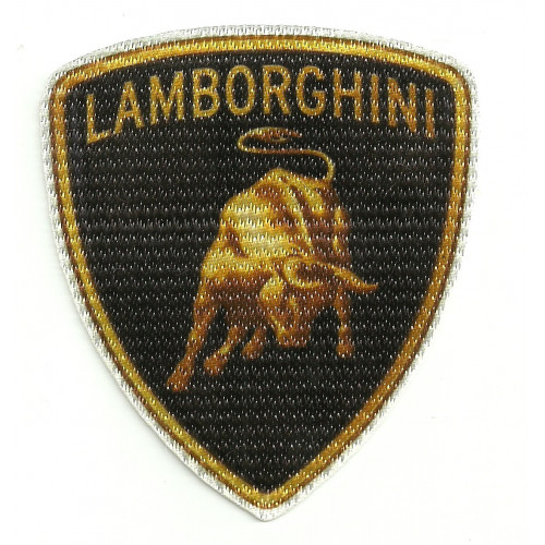 Textile patch LAMBORGHINI  9cm x 8cm