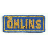 Parche bordado OHLINS 9cm x 3,5cm