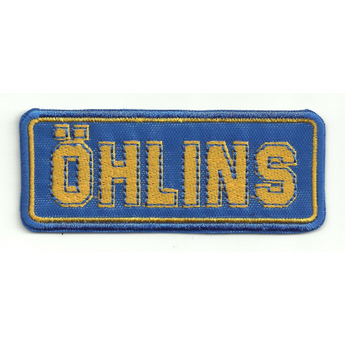 Patch embroidery OHLINS 9cm x 3,5cm