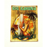 Parche textil y bordado BIG KAHUNA  5cm x 7cm