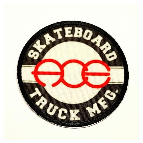 SKATEBOARD ACE textile embroidery patch  7,5cm