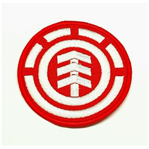  textile embroidery patch RED ELEMENT 7,5cm