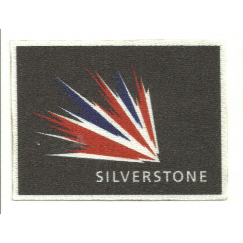 Textile patch SILVERSTONE 8cm X 6cm