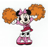 Parche textil MINNIE ANIMADORA  15cm x 14cm