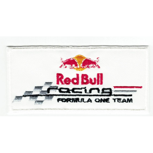 Parche bordado RED BULL TOROS   10cm x 4,2cm