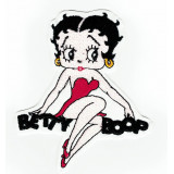 Emroidery patch BETTY BOOP STAMP 6,5 cm x 7,5 cm