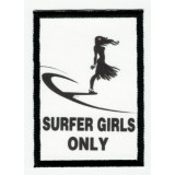 RIP CURL textile embroidery patch  10cm x 4cm