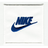 BLUE NIKE  embroidery patch 6cm x 6cm 