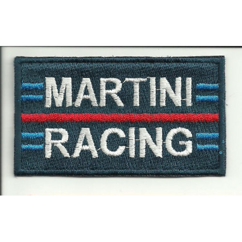 Parche bordado MARTINI RACING 8 X 4,5CM