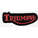 Parche bordado  TRIUMPH CLASICO   10cm x 4cm