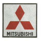 Textile patch MITSUBISHI 7cm x 7cm