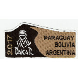 Parche bordado DAKAR 2012 8,5cm x 4cm