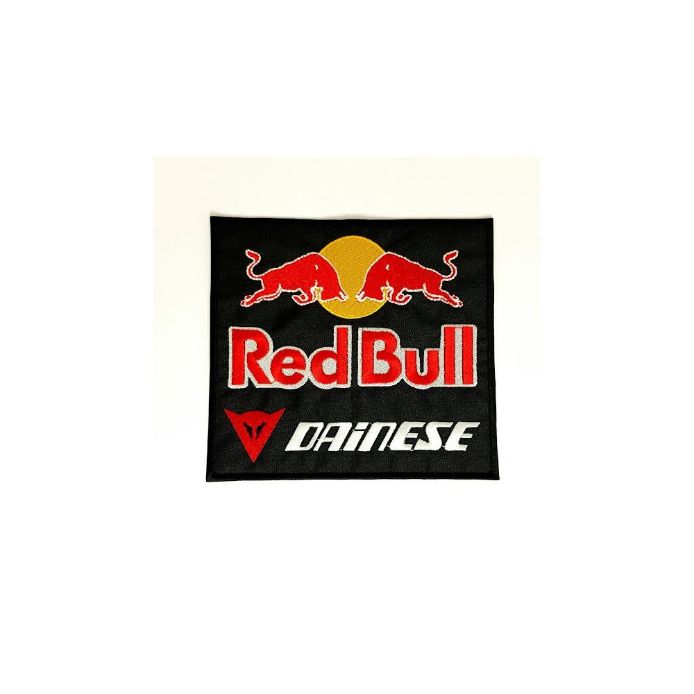 DAINESE RED BULL embroidered patch 11.5cm x 9cm