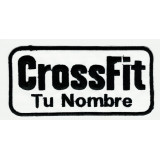 embroidery  patch  CROSSFIT FORGING ELITE FITNESS  11cm x 5cm