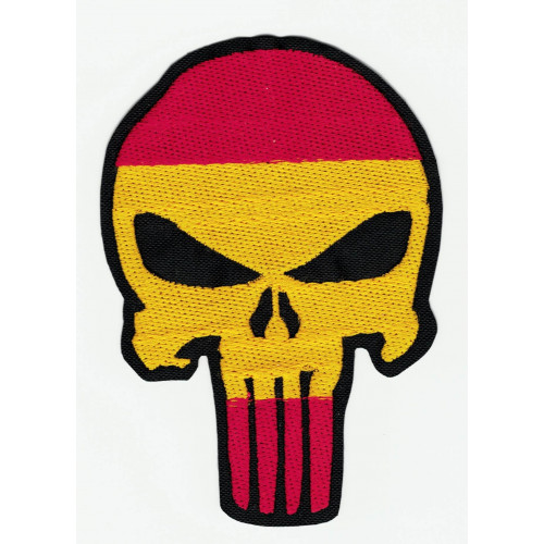 embroidery patch  SKULL The Punishe 21cm x 15cm