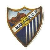 Textile patch MALAGA C.F NUEVO.. 6,5cm x 7,5cm