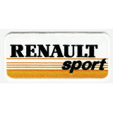 Parche bordado RENAULT SPORT 9cm x 4cm