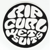 RIP CURL textile embroidery patch  7.5cm