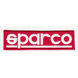 Parche bordado SPARCO 12,5cm x 3cm