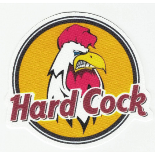 textiles  patch HARD COCK...
