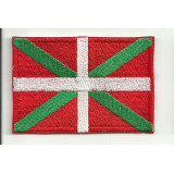 Patch embroidery FLAG IKURRIÑA (Pais Vasco) 7cm x 5 cm