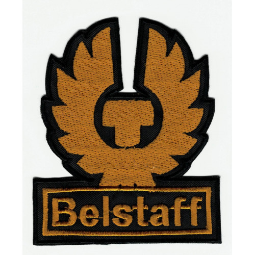 Embroidered patch BELSTAFF PROFILED 6cm x 7cm