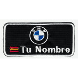 Embroidery Patch FLAG WITH YOUR NAME 10cm X 2.8 cm NAMETAPE