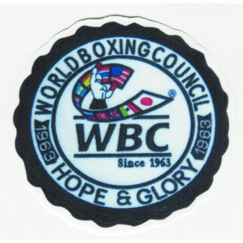 Parche textil WBC WORLD BOXING COUNCIL  7,5cm 