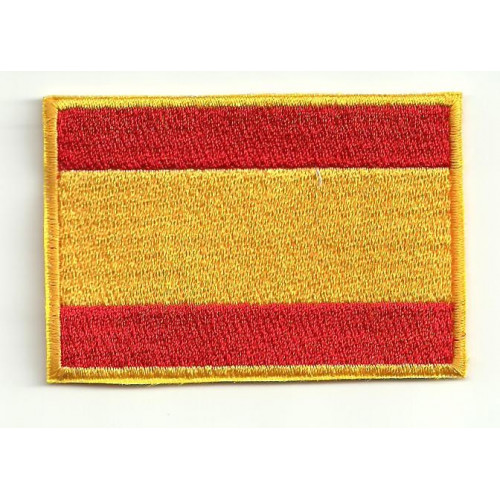 Patch embroidery FLAG SPAIN 4CM X 3CM