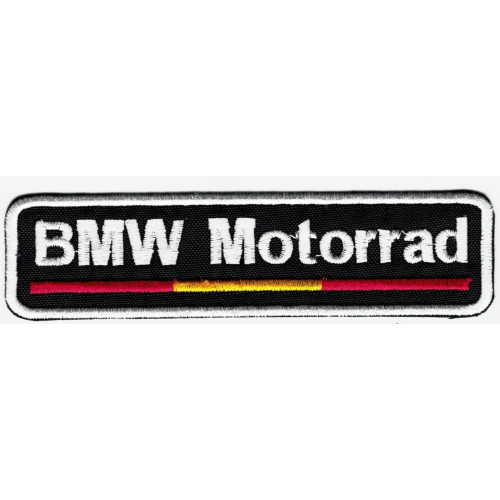 Patch embroidery BMW MOTORRAD 12cm x3 cm