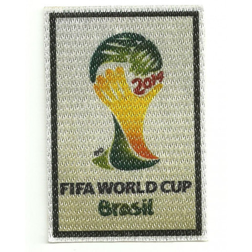 Textile patch FIFA WORLD CUP BRASIL 5,5CM X 8CM