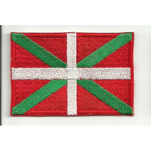 Patch embroidery FLAG IKURRIÑA (Pais Vasco) 4cm x 3cm