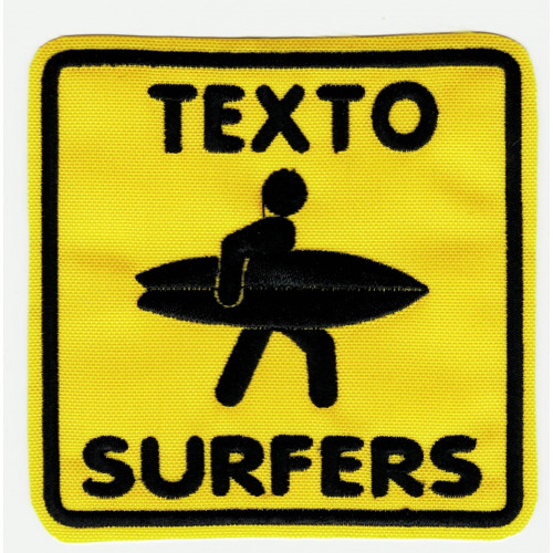 Patch embroidery  SURFERS...
