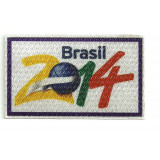 Textile patch 2014 BRASIL 8CM X 5CM