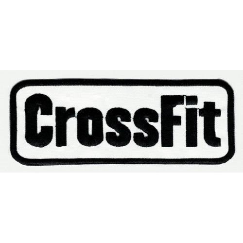 Embroidered patch CROSSFIT 20,5 cm x 7cm