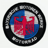 Patch embroidery BMW BAYERISCHE MOTOREN WERKE MOTORRAD 7,5cm