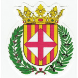 TEXTILE PATCH  SHIELD PROVINCE BARCELONA 5,5cm x 6,6cm