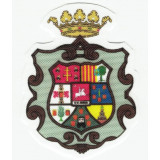 TEXTILE PATCH  SHIELD PROVINCE  HUESCA 4,5cm x 6cm