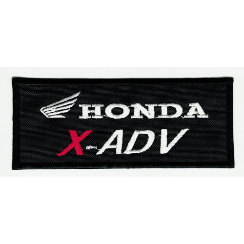Embroidered patch HONDA X - ADV 10cm x 4cm