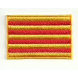Patch embroidery FLAG CATALONIA 7CM X 5CM